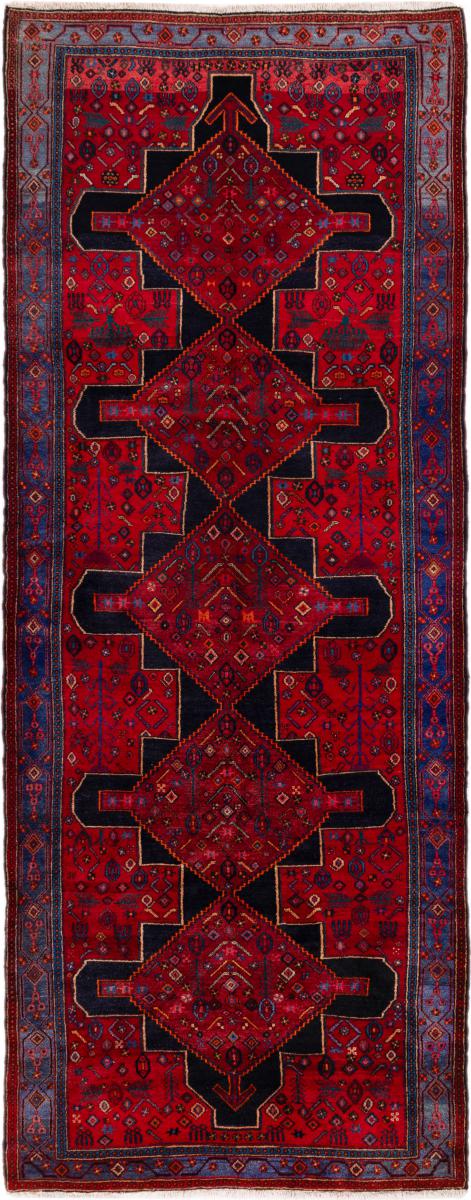 Covor persan Hamadan 386x145 386x145, Covor persan Lucrate de mână