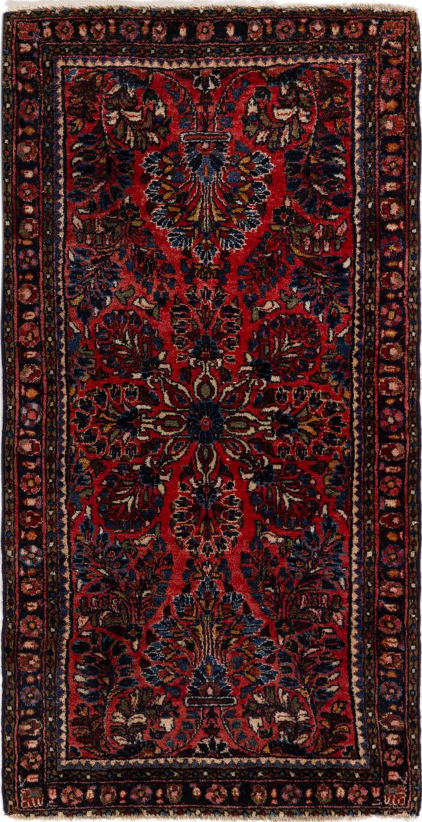 Perserteppich Amrican Sarough 122x62 122x62, Perserteppich Handgeknüpft