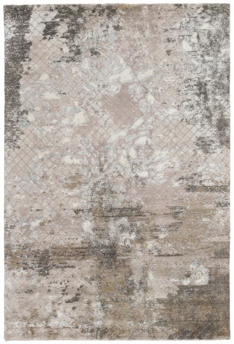 Indo rug Sadraa Allure 10'0"x6'6" 10'0"x6'6", Persian Rug Knotted by hand