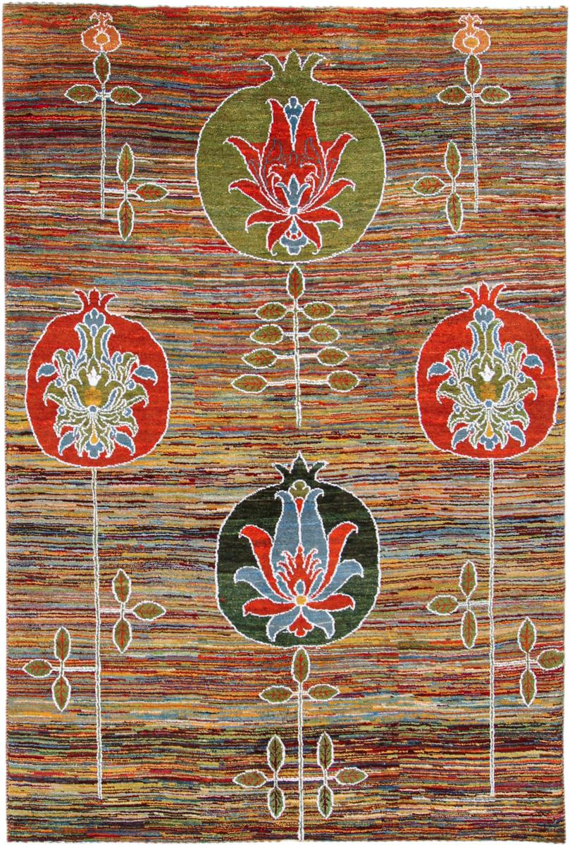Perzsa szőnyeg Perzsa Gabbeh Loribaft Nature 7'0"x4'9" 7'0"x4'9", Perzsa szőnyeg Kézzel csomózva