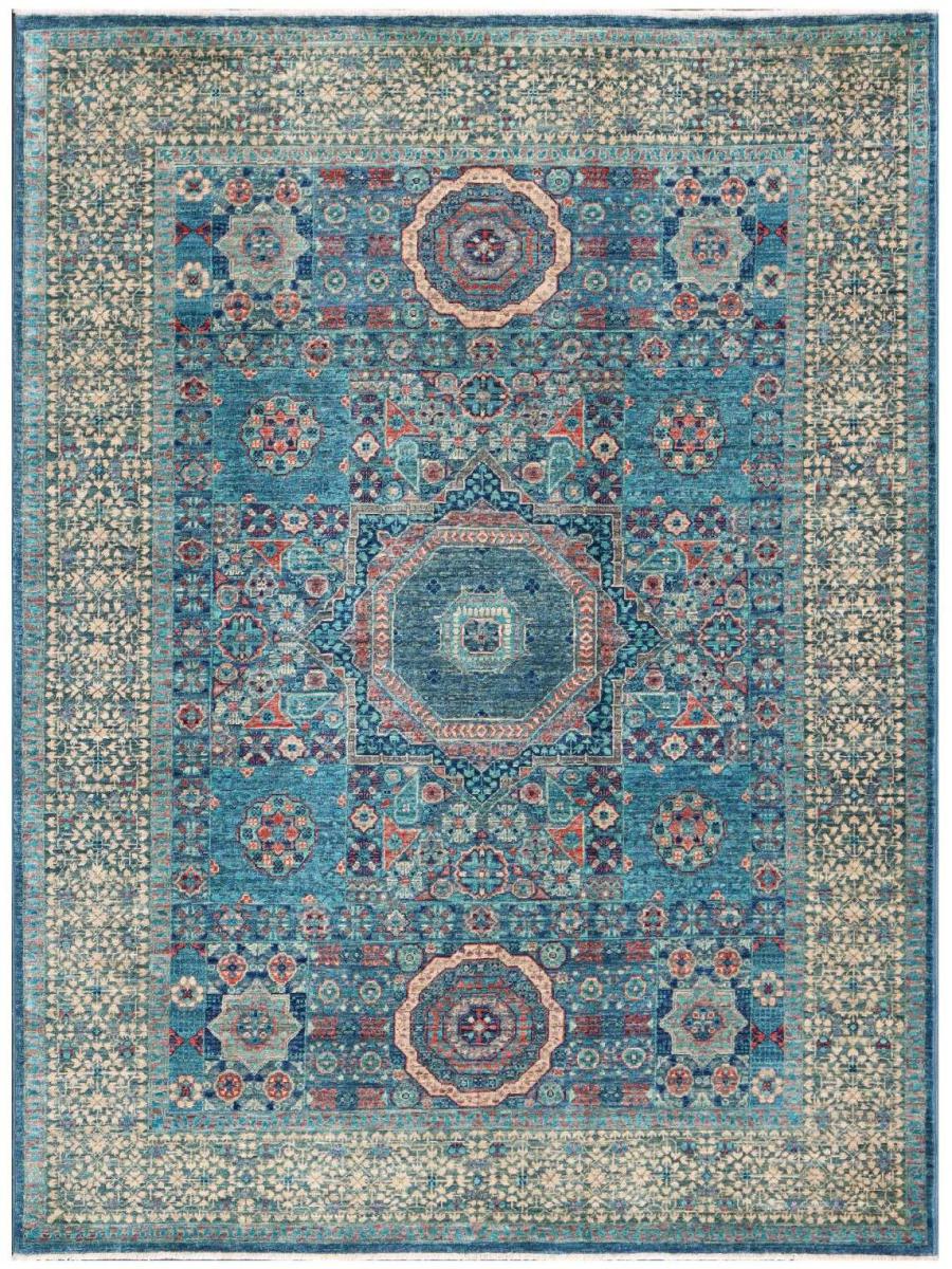 Pakistansk teppe Mamluk 203x151 203x151, Persisk teppe Knyttet for hånd
