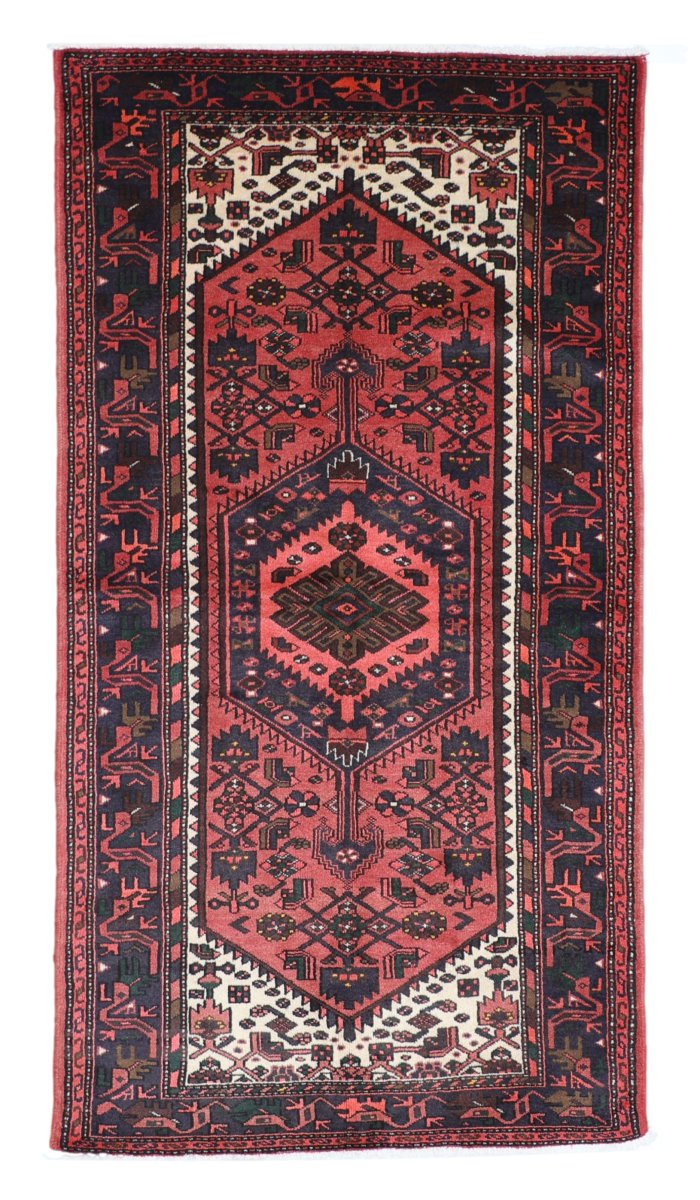 Covor persan Khamseh 237x125 237x125, Covor persan Înnodat manual