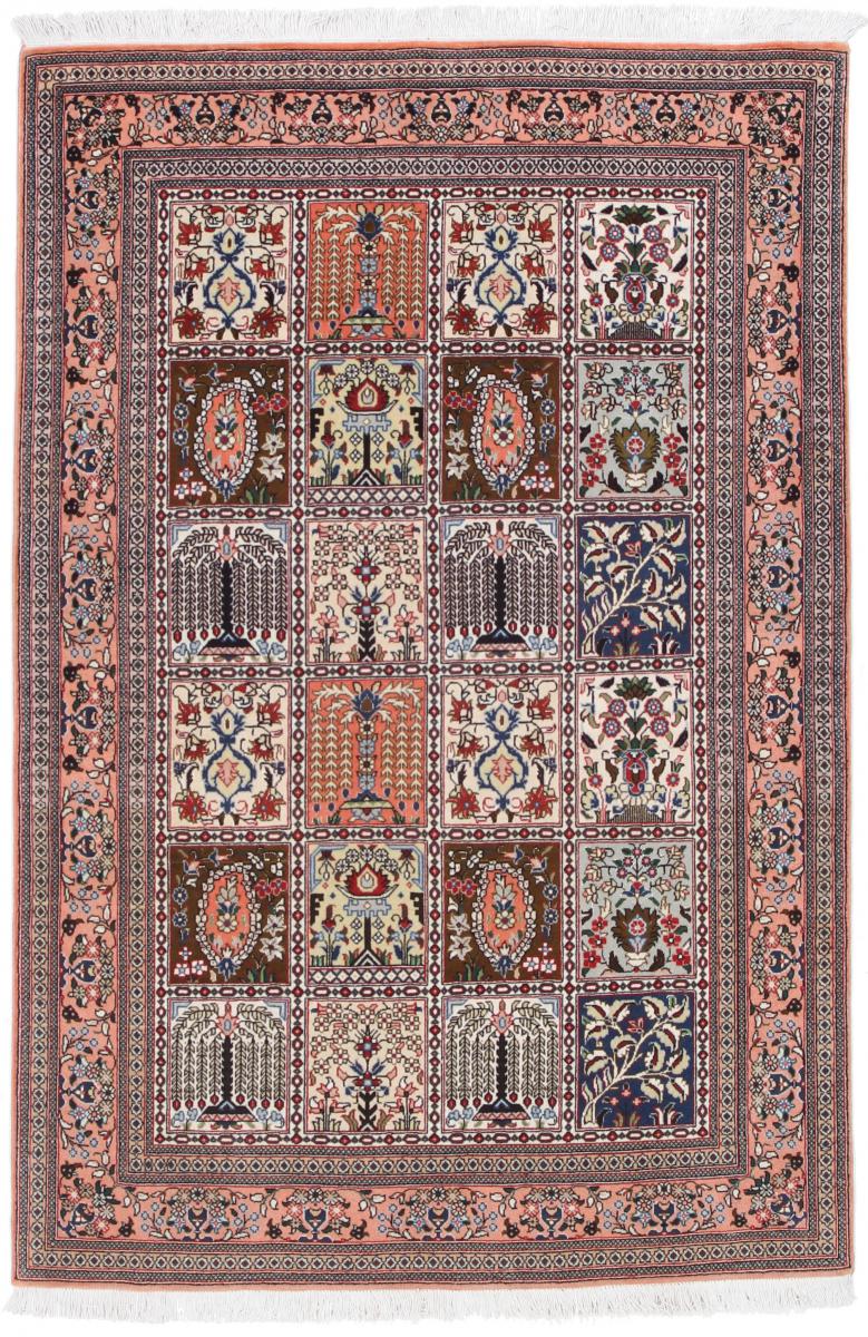 Tapete persa Tabriz 50Raj 158x102 158x102, Tapete persa Atado à mão