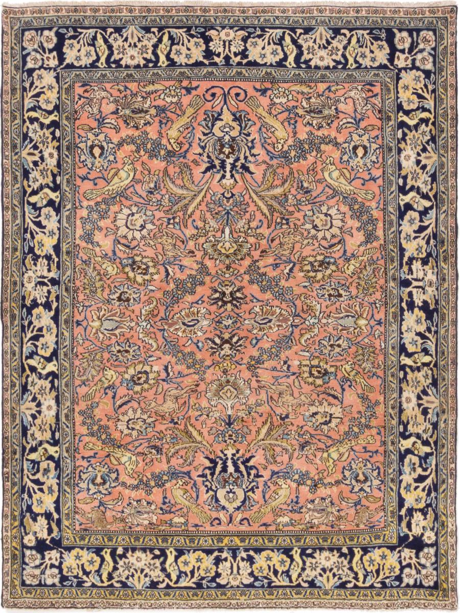 Persian Rug Qum 191x142 191x142, Persian Rug Knotted by hand