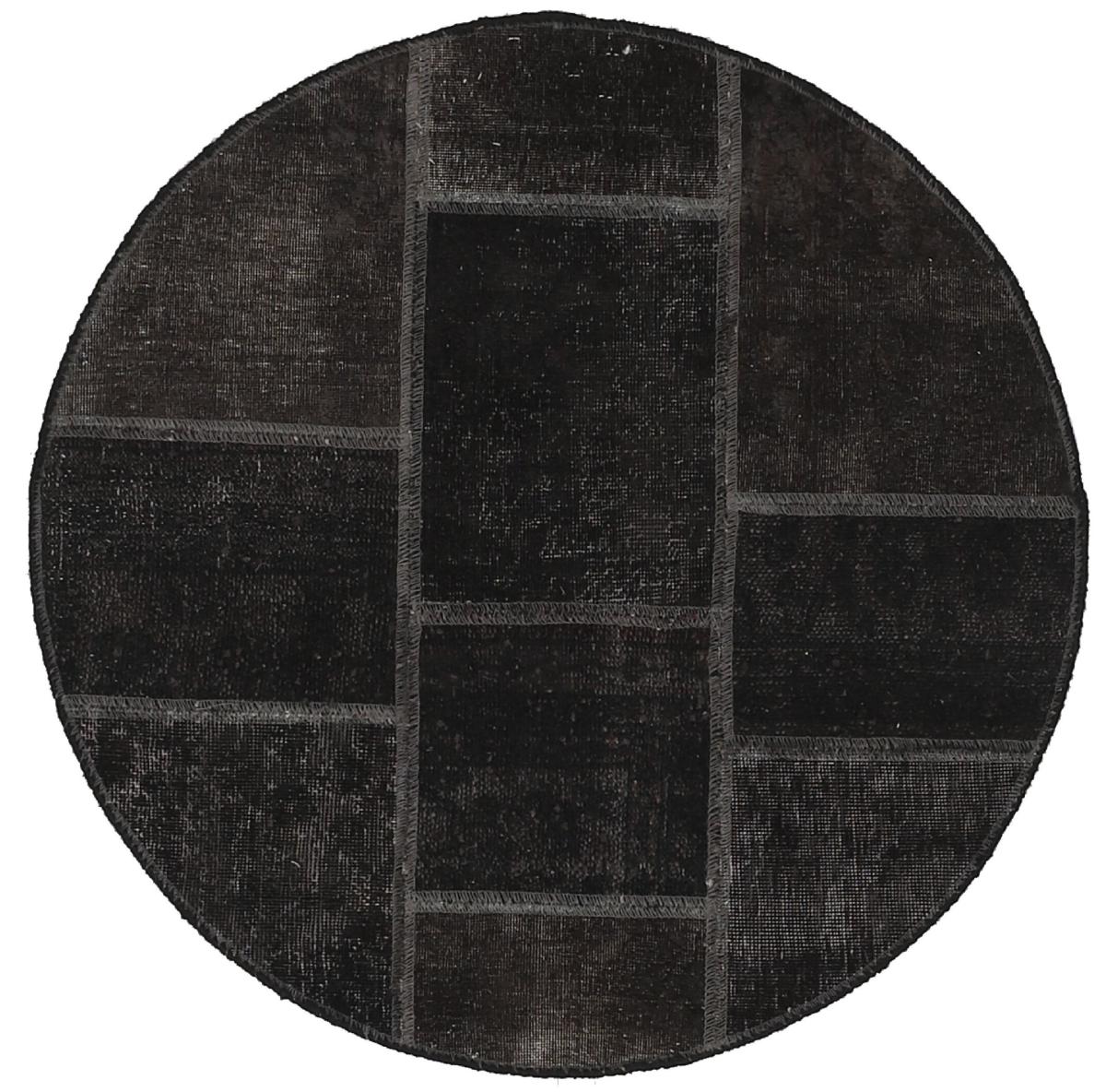 Alfombra persa Patchwork 99x101 99x101, Alfombra persa Anudado a mano