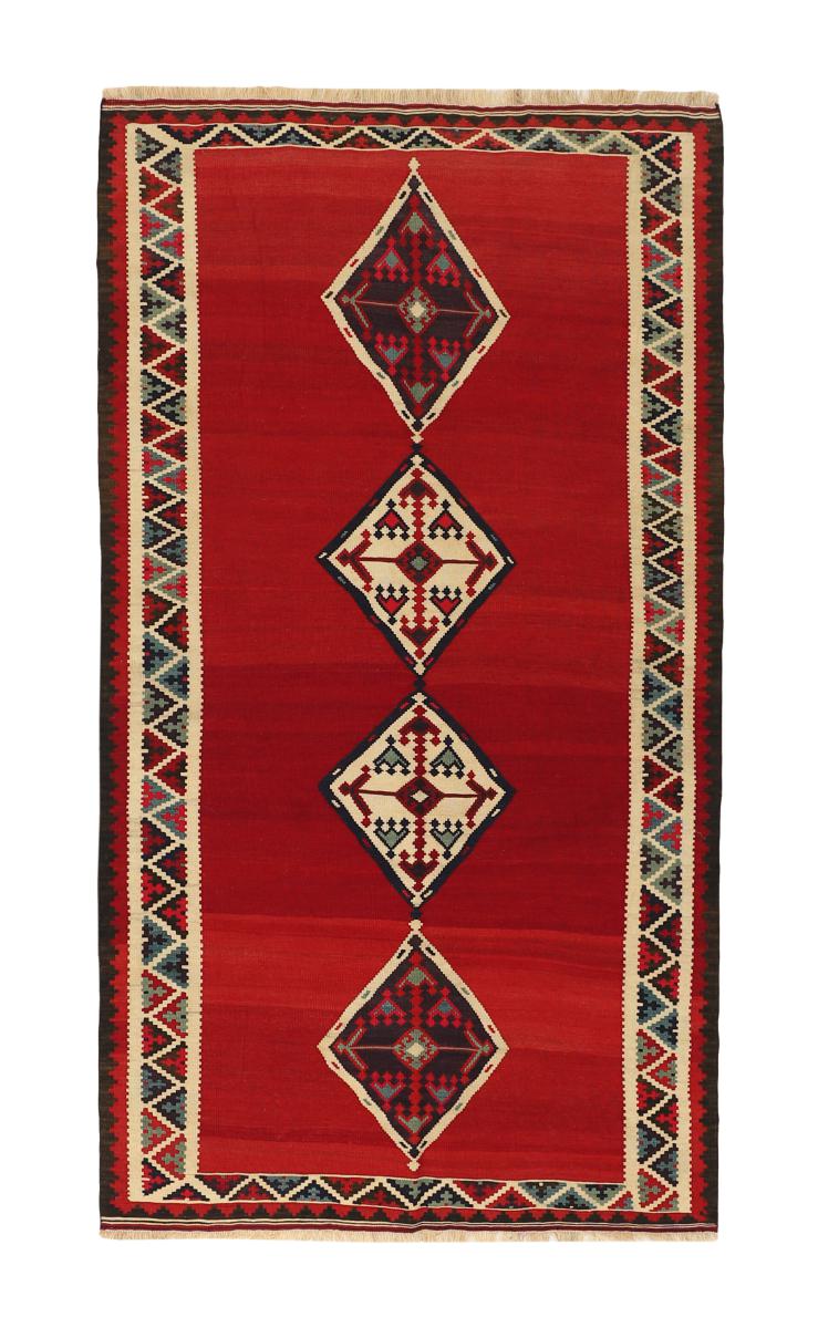 Tappeto persiano Kilim Fars 239x133 239x133, Tappeto persiano Tessuto a mano