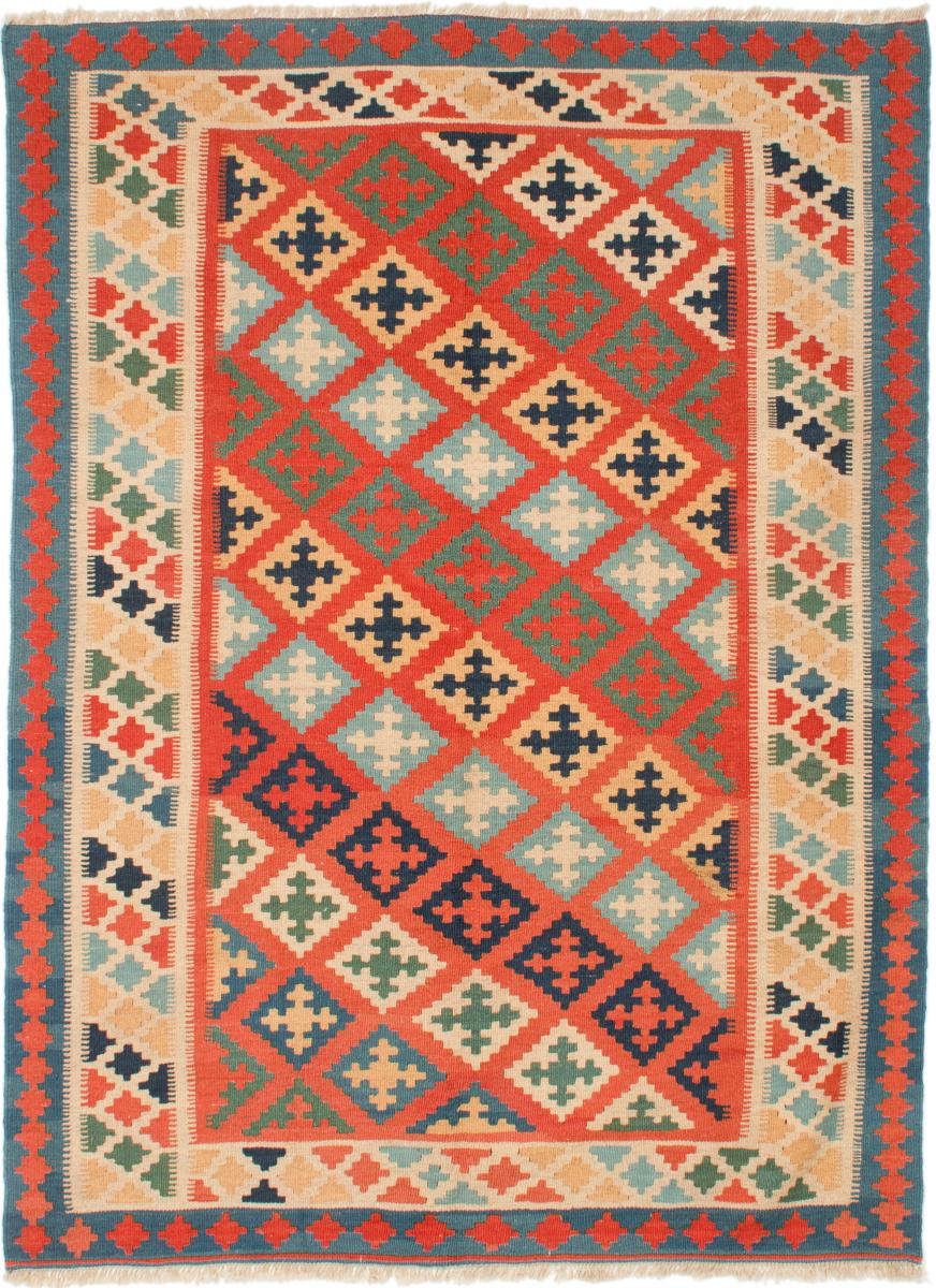 Tapete persa Kilim Fars 6'10"x5'3" 6'10"x5'3", Tapete persa Tecido à mão