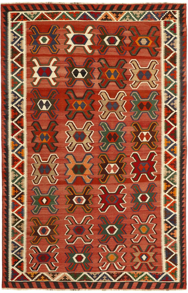 Tapete persa Kilim Fars Heritage 248x158 248x158, Tapete persa Tecido à mão