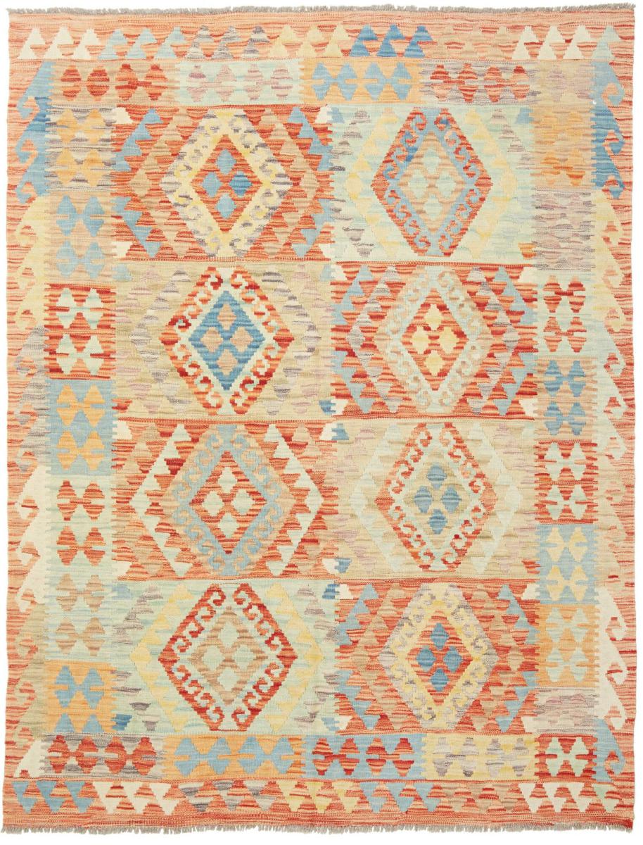 Tapete afegão Kilim Afegão 197x148 197x148, Tapete persa Tecido à mão