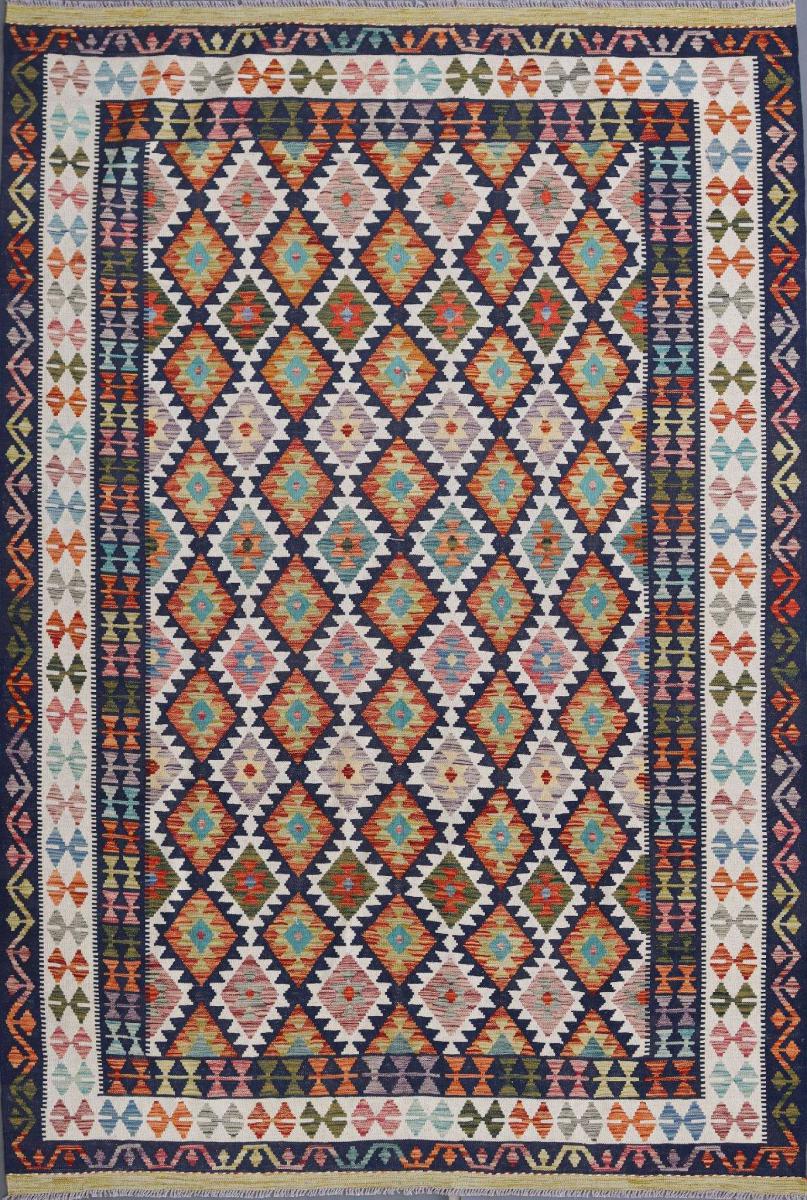 Tapete afegão Kilim Afegão 301x205 301x205, Tapete persa Tecido à mão