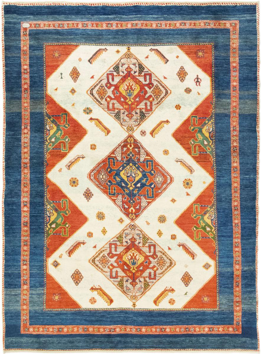 Alfombra persa Persia Gabbeh Loribaft 220x164 220x164, Alfombra persa Anudado a mano