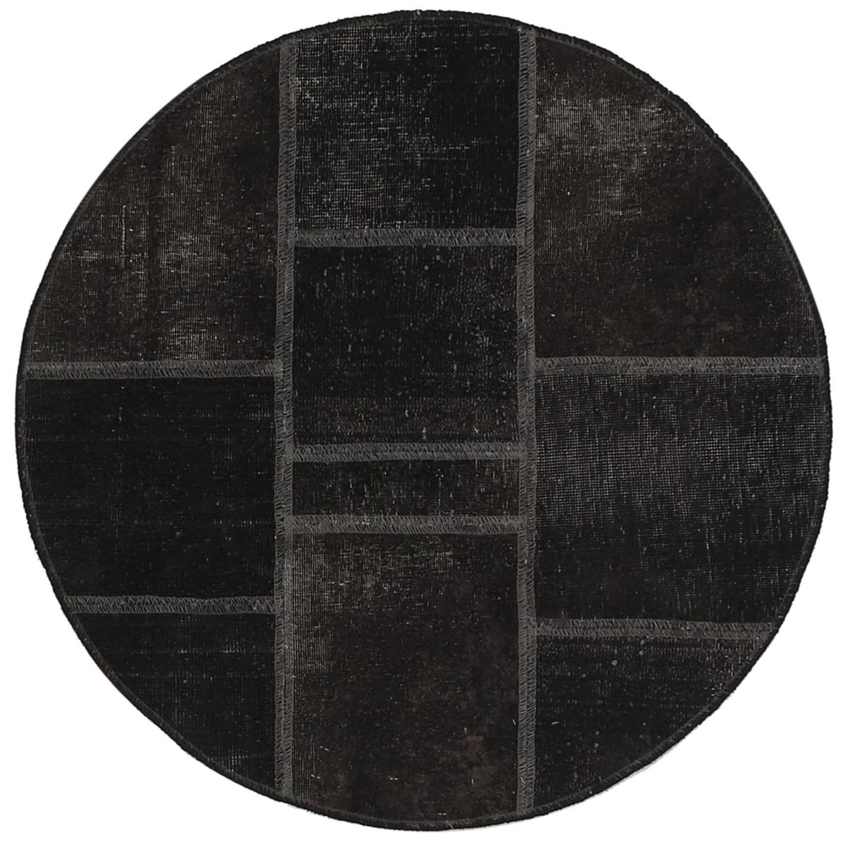 Alfombra persa Patchwork 99x101 99x101, Alfombra persa Anudado a mano