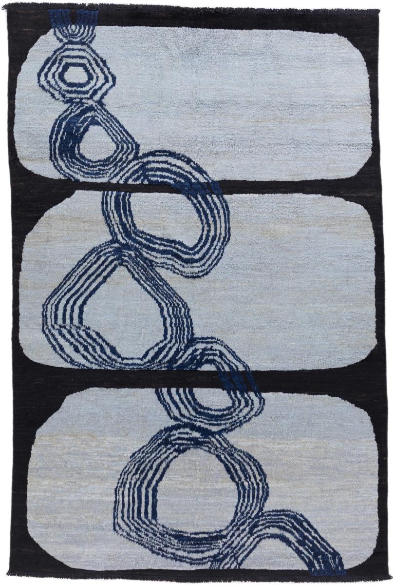 Afghaans tapijt Berbers Ela Design 251x168 251x168, Perzisch tapijt Handgeknoopte