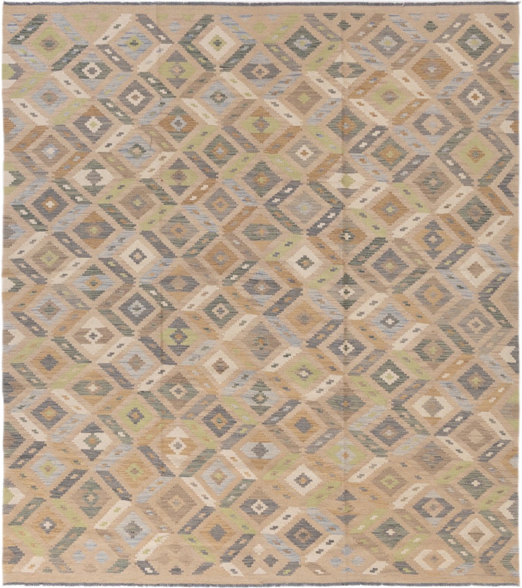 Afgański dywan Kilim Afghan 287x257 287x257, Dywan perski Ręcznie tkany