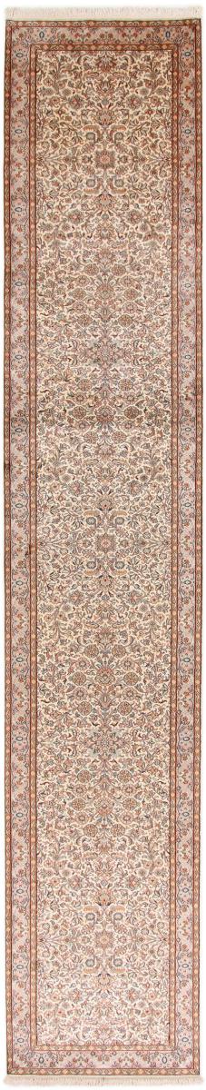 Indiaas tapijt Kasjmier Zijde 460x78 460x78, Perzisch tapijt Handgeknoopte
