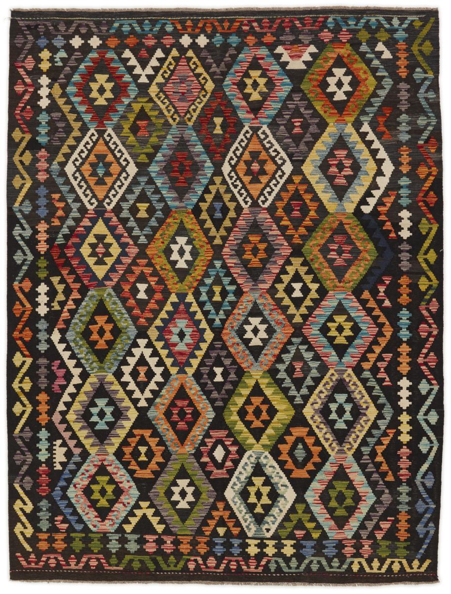 Tapete afegão Kilim Afegão 248x186 248x186, Tapete persa Tecido à mão