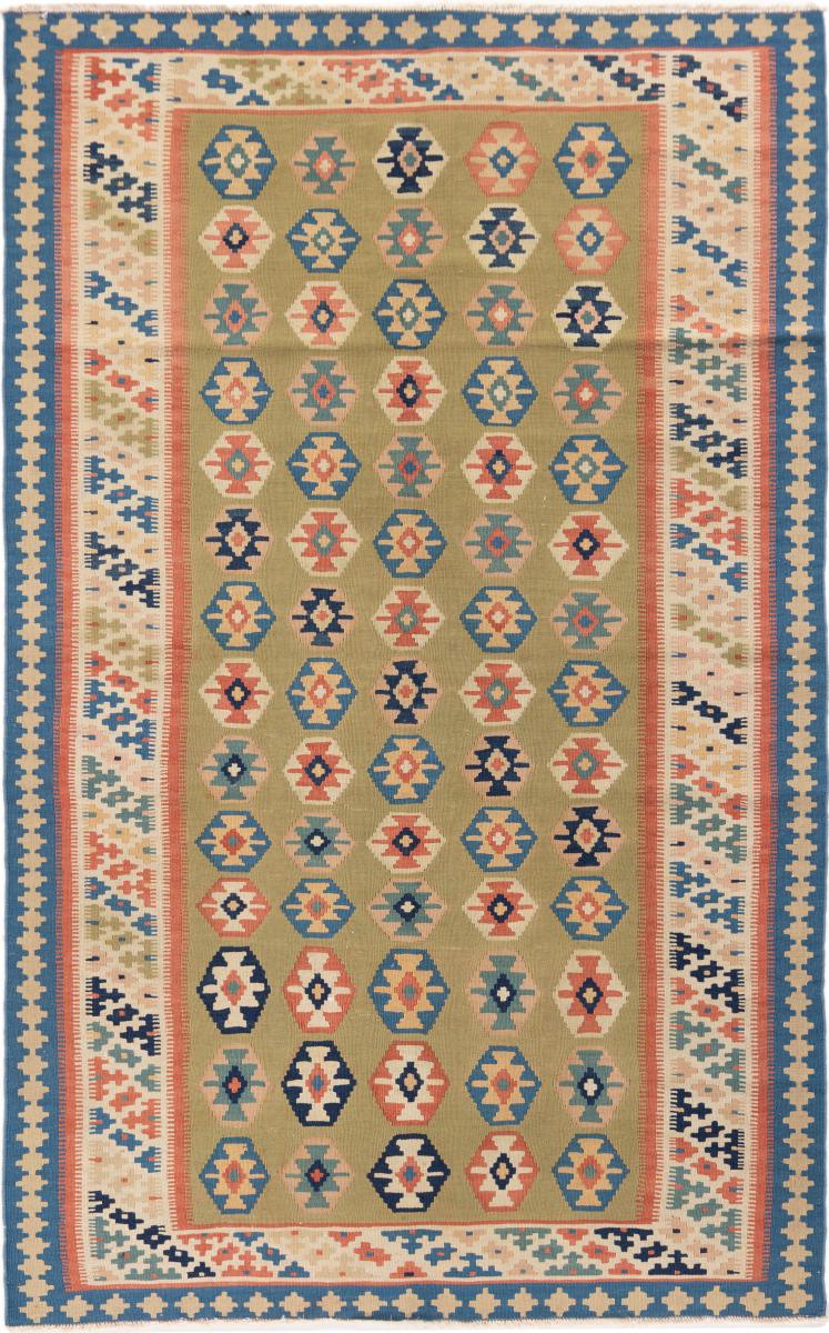 Tappeto persiano Kilim Fars Vecchio 173x108 173x108, Tappeto persiano Tessuto a mano