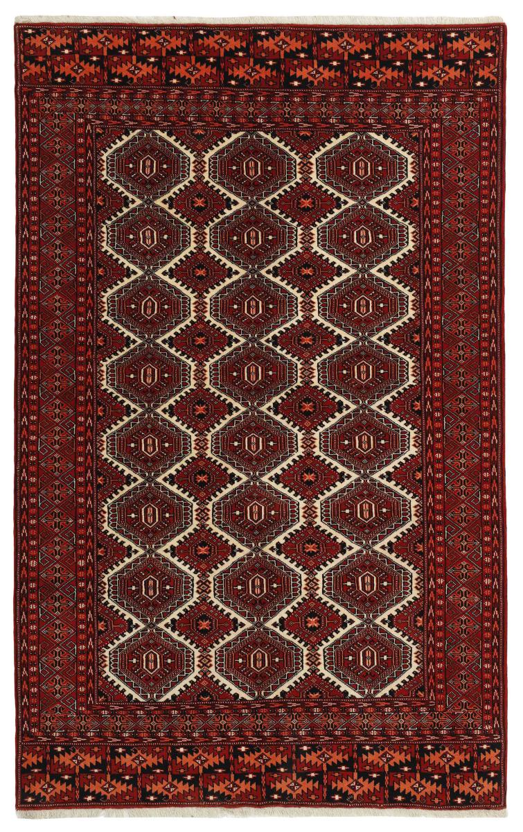 Perzisch tapijt Turkaman 247x155 247x155, Perzisch tapijt Handgeknoopte