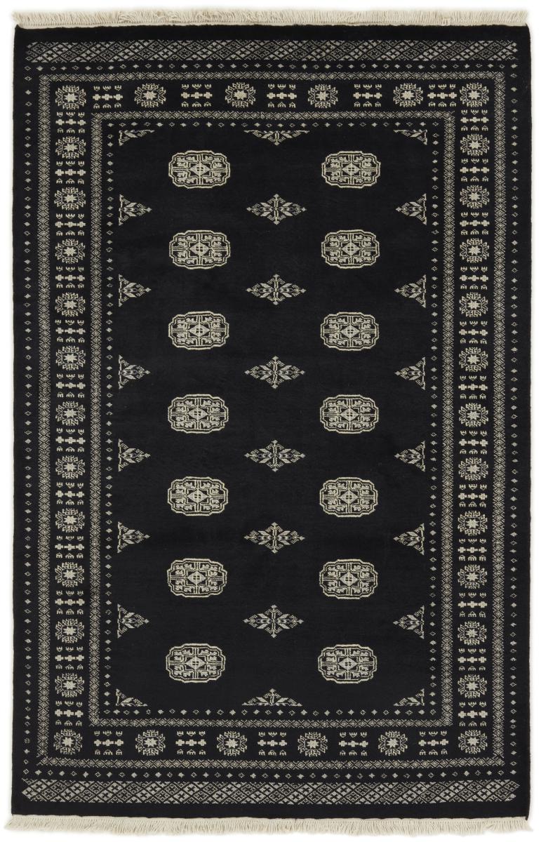 Pakistansk teppe Pakistan Buchara 2ply 209x141 209x141, Persisk teppe Knyttet for hånd