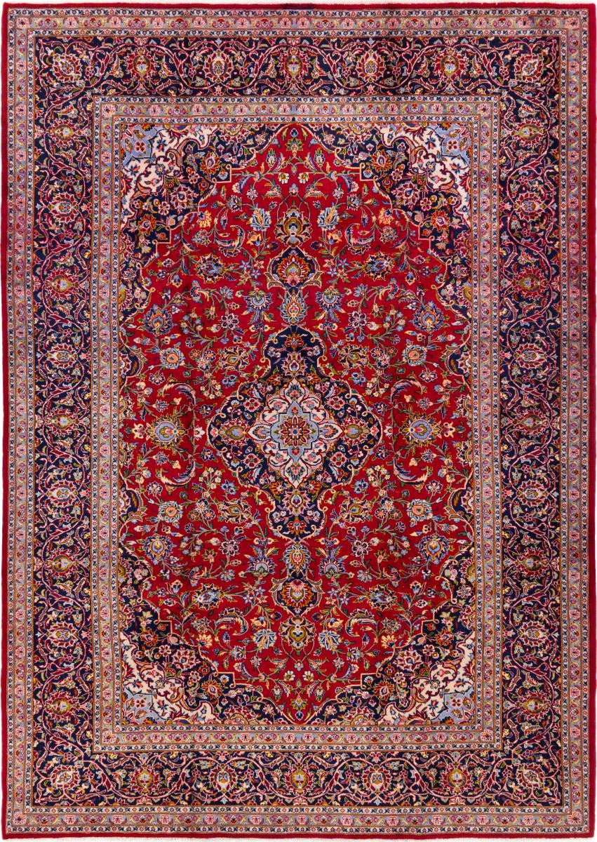 Persisk tæppe Keshan 332x234 332x234, Persisk tæppe Knyttet i hånden