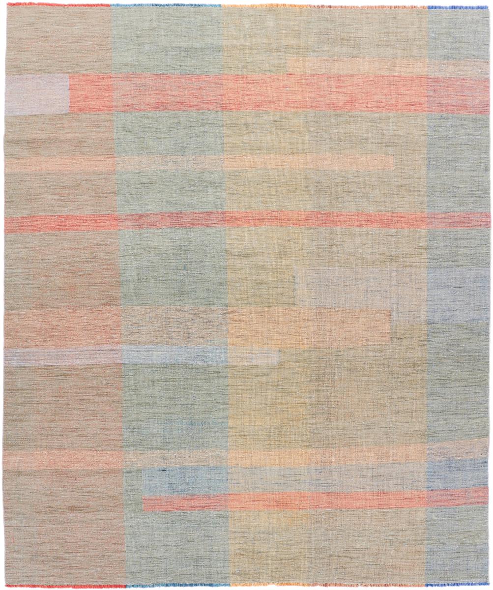 Tapete afegão Kilim Afegão Rainbow 301x254 301x254, Tapete persa Tecido à mão