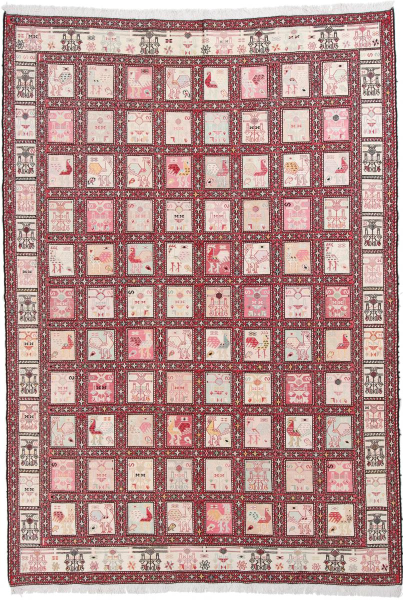 Tapete persa Kilim Ardebil Seda 293x202 293x202, Tapete persa Atado à mão