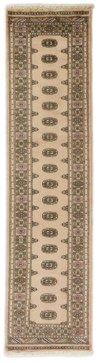 Pakistanischer Teppich Pakistan Buchara 2ply 313x78 313x78, Perserteppich Handgeknüpft