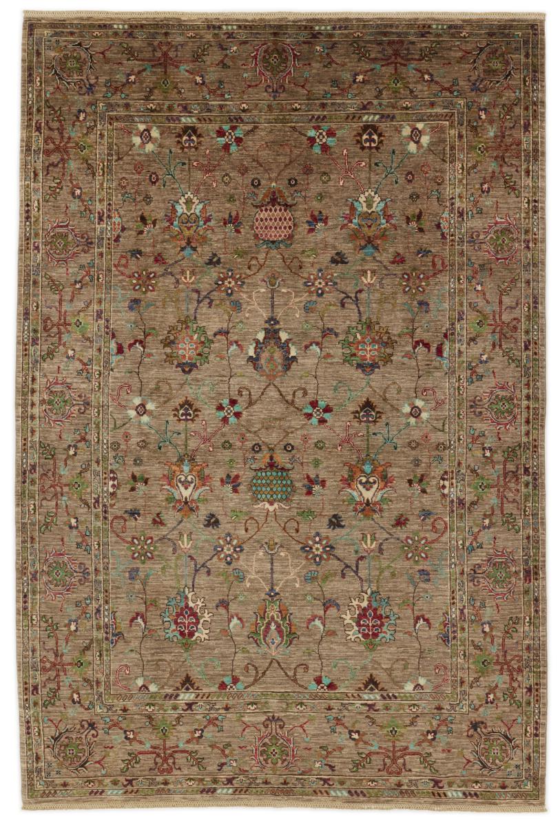 Afghanischer Teppich Ziegler Farahan 9'10"x6'8" 9'10"x6'8", Perserteppich Handgeknüpft