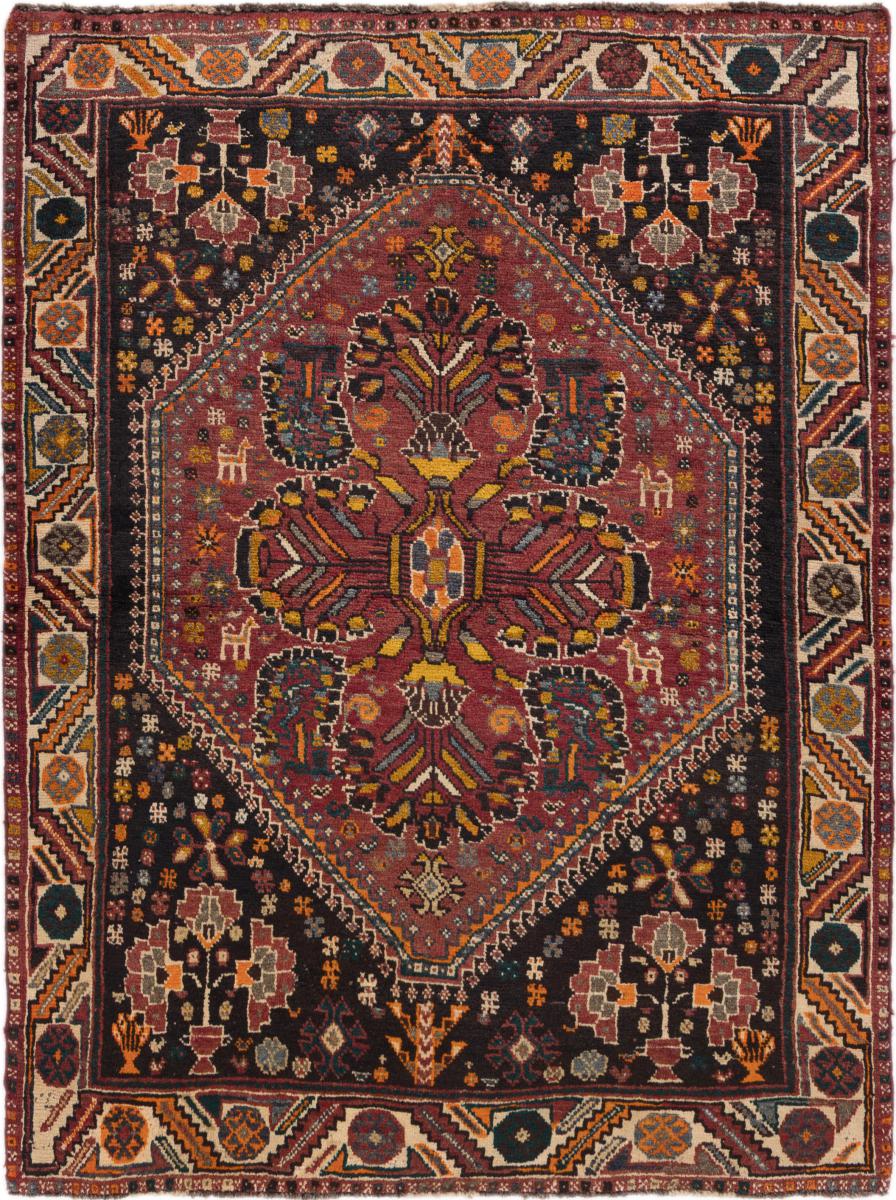 Alfombra persa Ghashghai Vieja 153x115 153x115, Alfombra persa Anudado a mano