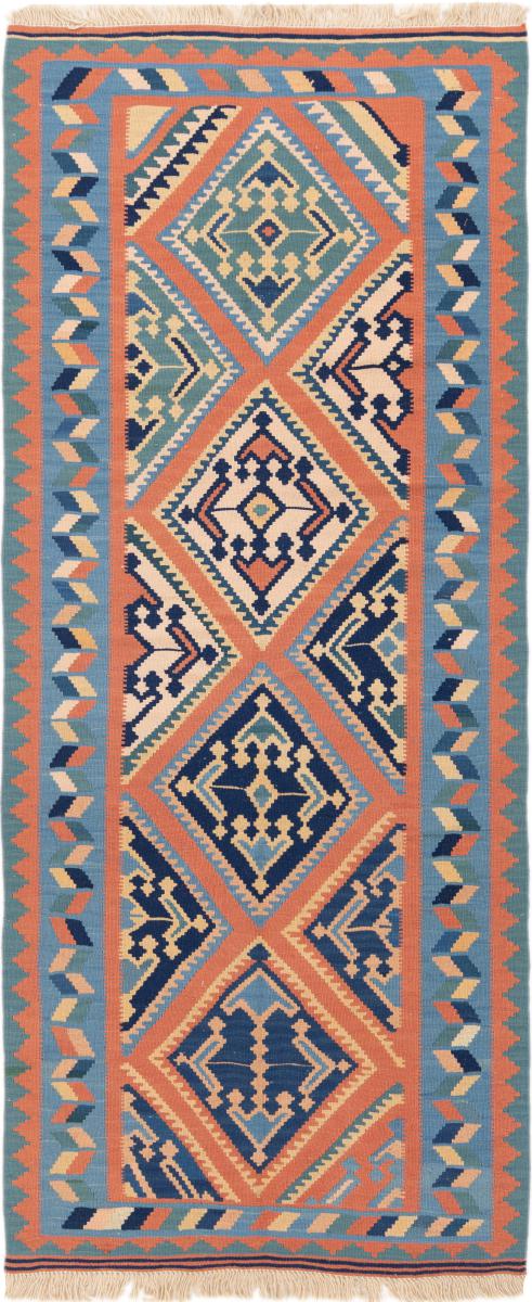 Covor persan Chilim Fars 195x84 195x84, Covor persan Lucrate de mână