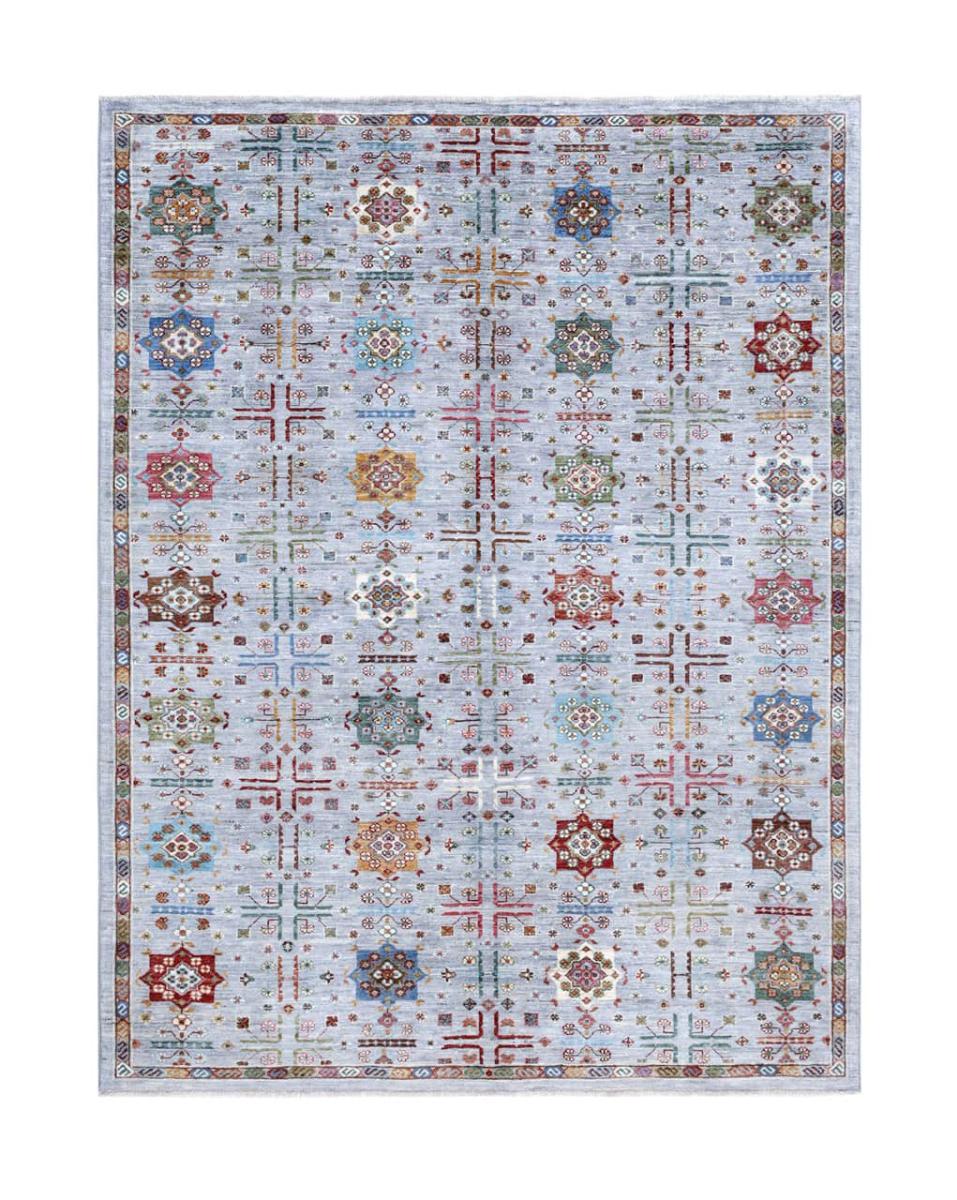 Πακιστανικό χαλί Arijana Design 231x180 231x180, Περσικό χαλί Οι κόμποι έγιναν με το χέρι