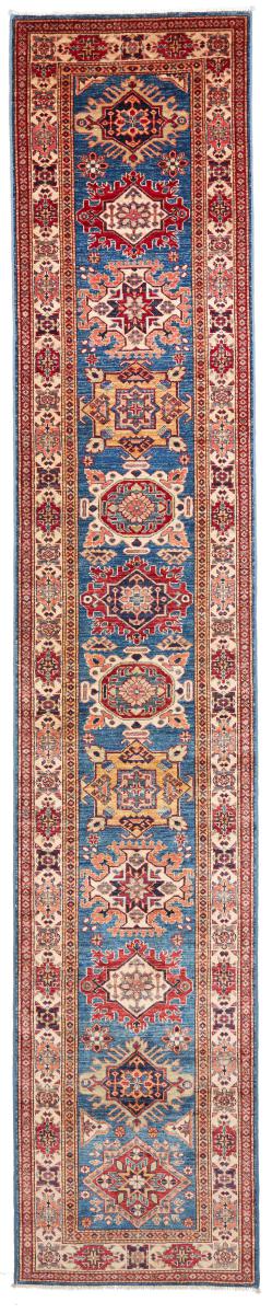 Alfombra pakistaní Kazak 406x80 406x80, Alfombra persa Hecho a mano
