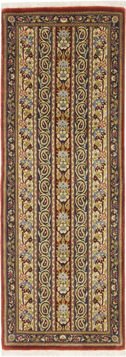 Tappeto persiano Qum Kork 148x52 148x52, Tappeto persiano Annodato a mano