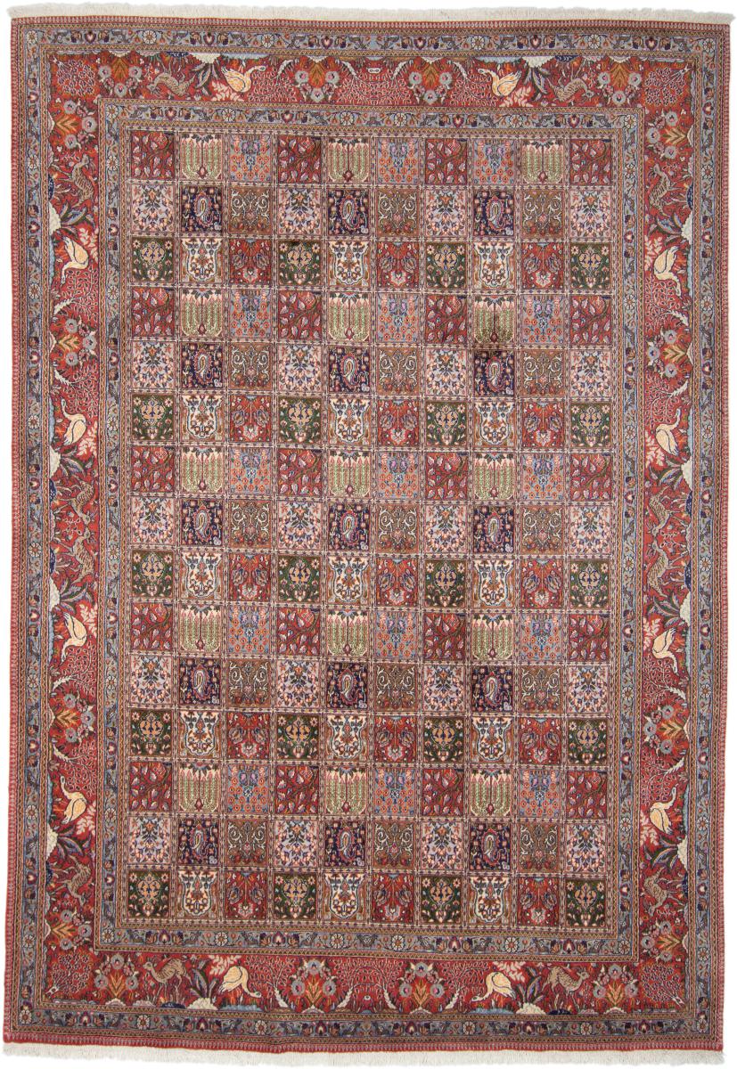 Περσικό χαλί Moud 355x250 355x250, Περσικό χαλί Οι κόμποι έγιναν με το χέρι