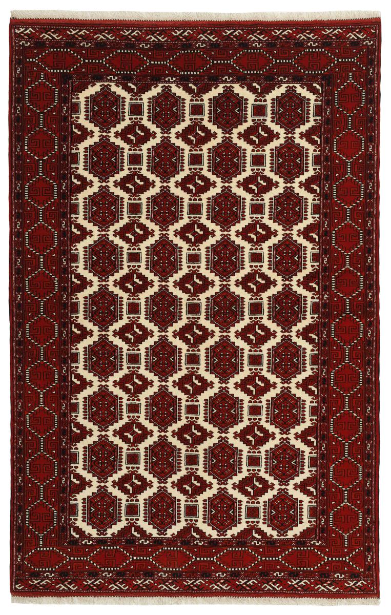Perzsa szőnyeg Turkaman 253x158 253x158, Perzsa szőnyeg Kézzel csomózva