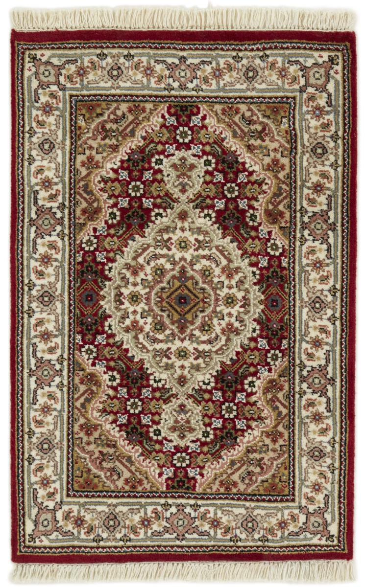 Indiaas tapijt Indo Tabriz 93x64 93x64, Perzisch tapijt Handgeknoopte