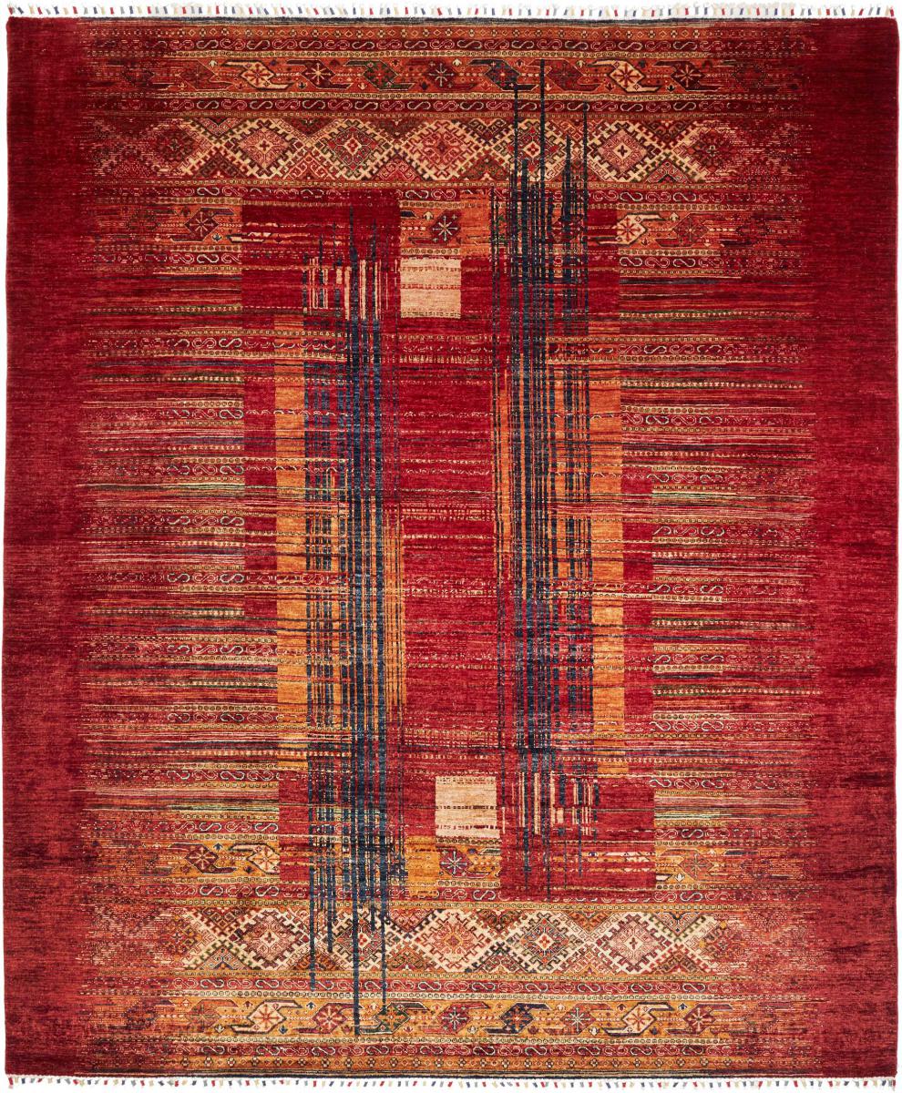 Pakistani rug Design Arijana 9'11"x8'5" 9'11"x8'5", Persian Rug Knotted by hand