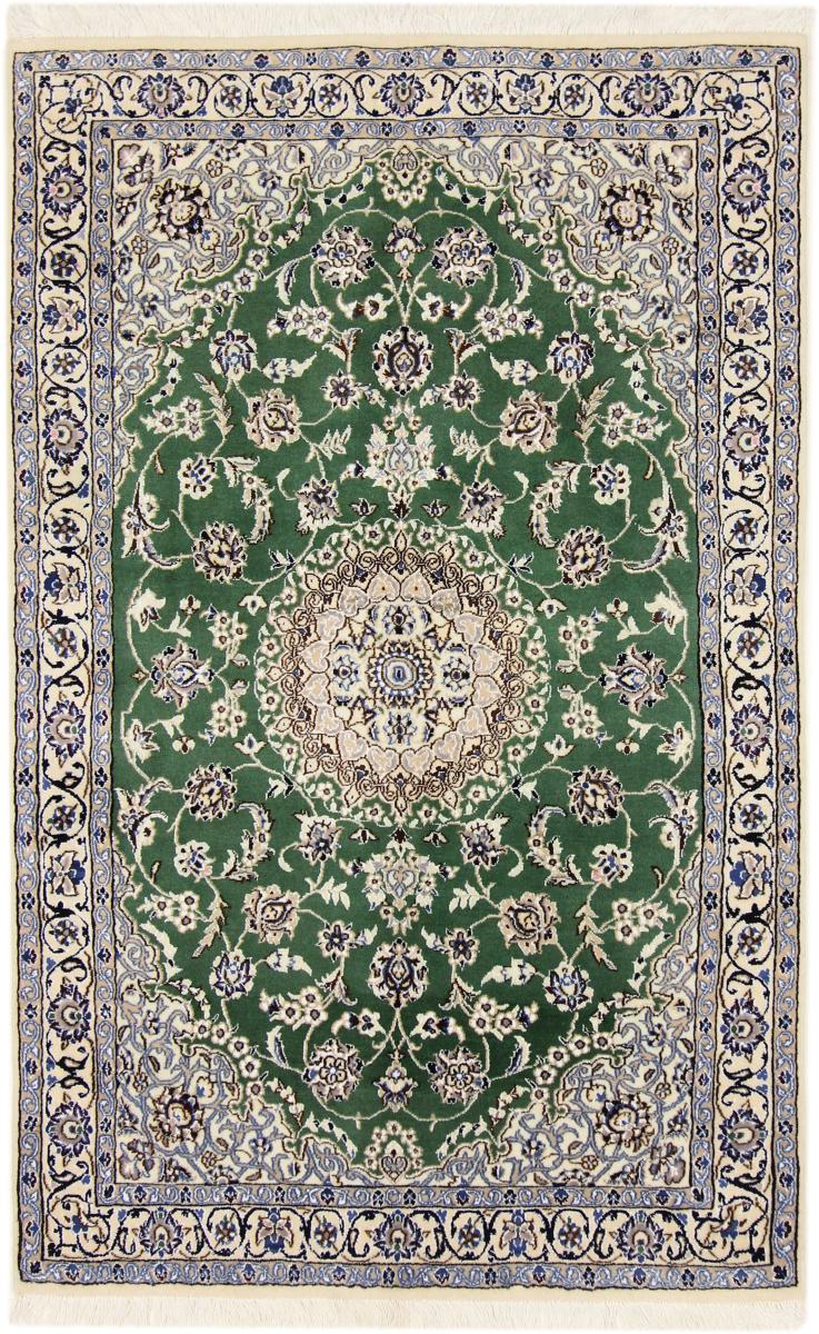 Tapis persan Naïn 9La 181x114 181x114, Tapis persan Noué à la main