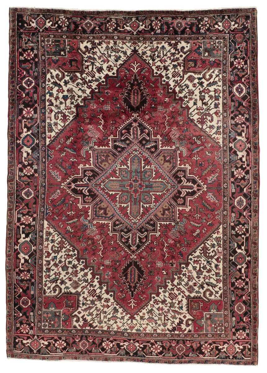 Περσικό χαλί Heriz 299x211 299x211, Περσικό χαλί Οι κόμποι έγιναν με το χέρι