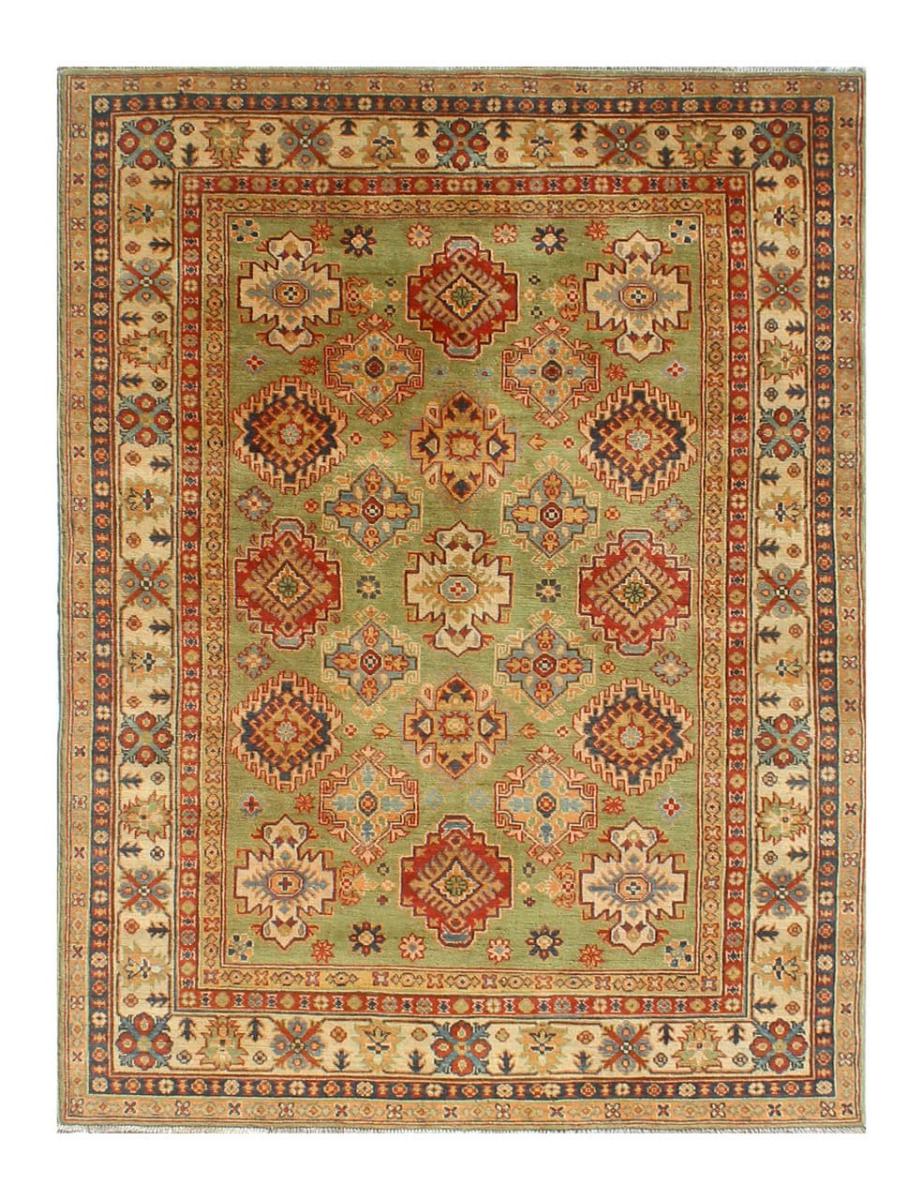 Afghan rug Kazak Ghazni 241x171 241x171, Persian Rug Knotted by hand