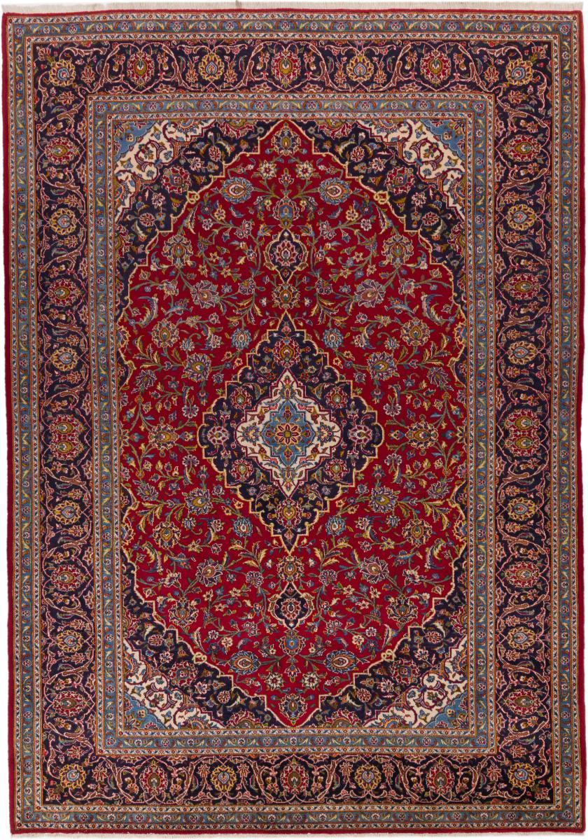 Alfombra persa Keshan 340x242 340x242, Alfombra persa Anudado a mano