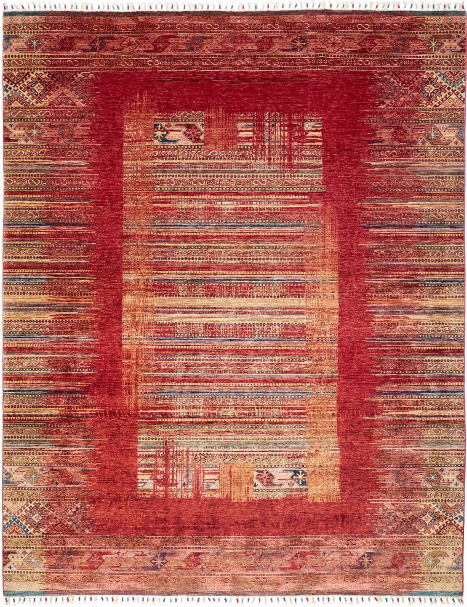 Pakistani rug Design Arijana 9'9"x7'8" 9'9"x7'8", Persian Rug Knotted by hand