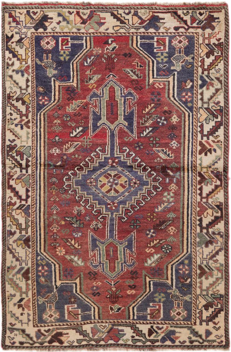 Alfombra persa Ghashghai 158x100 158x100, Alfombra persa Anudado a mano