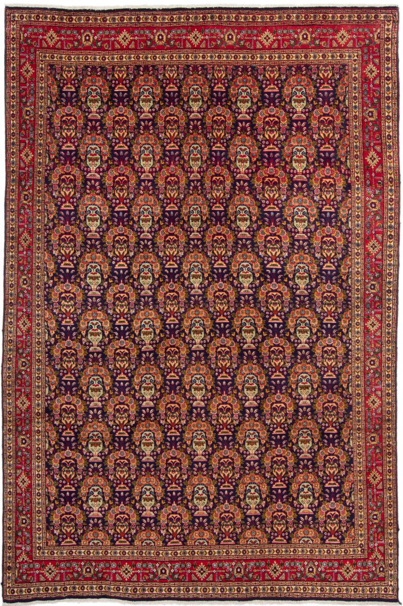 Tapete persa Tabriz 40Raj 299x197 299x197, Tapete persa Atado à mão