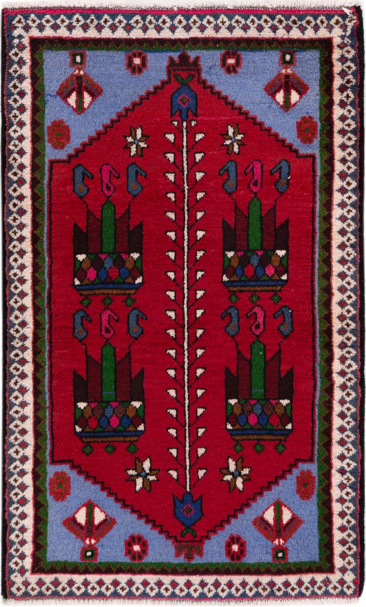 Tapis persan Klardasht 118x72 118x72, Tapis persan Noué à la main