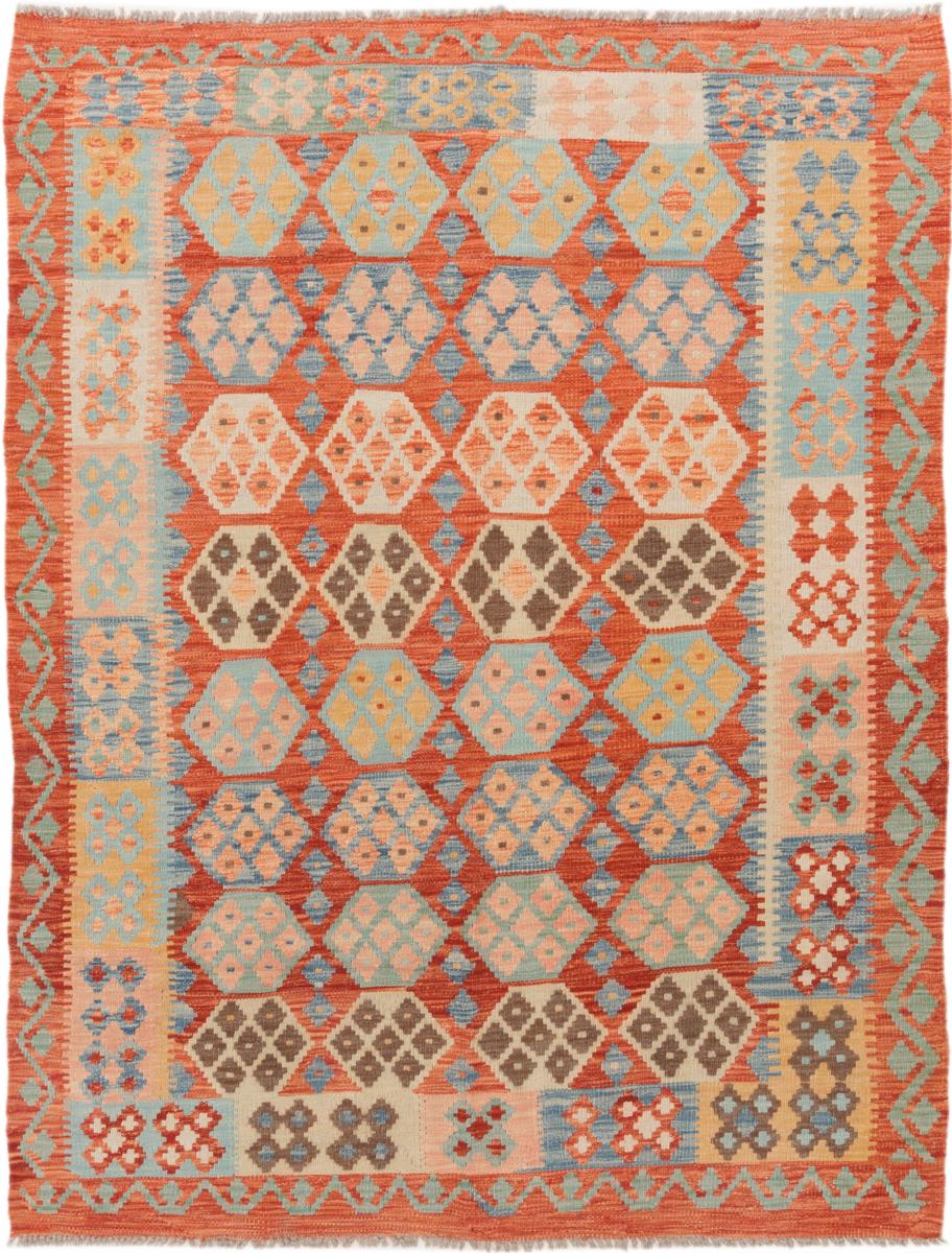 Tapete afegão Kilim Afegão 200x150 200x150, Tapete persa Tecido à mão