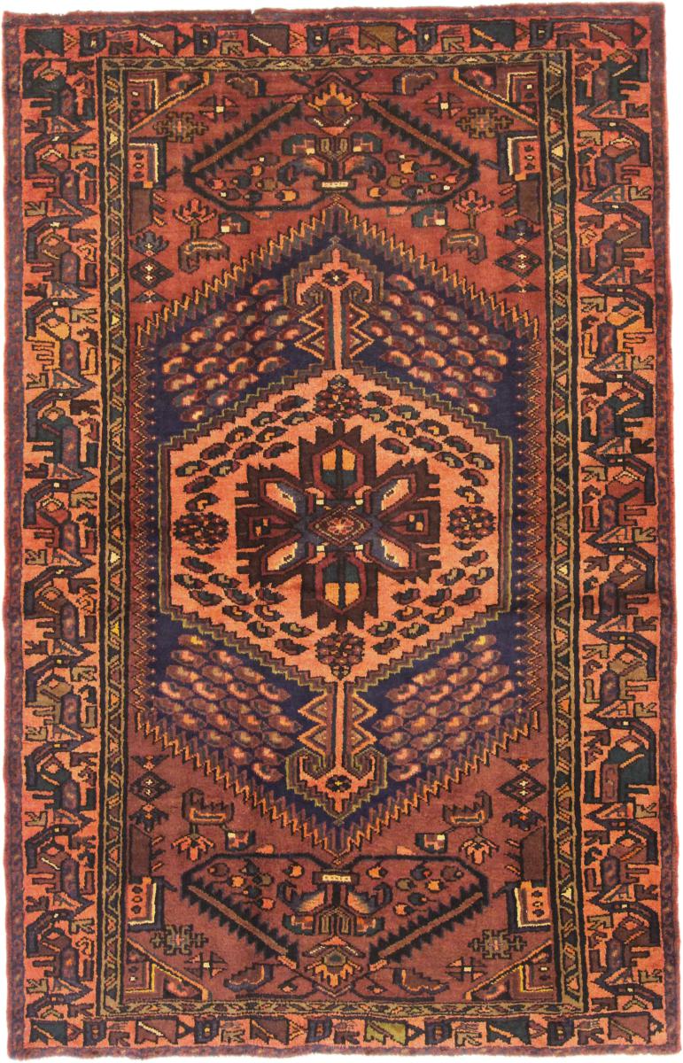 Persian Rug Zanjan 222x142 222x142, Persian Rug Knotted by hand