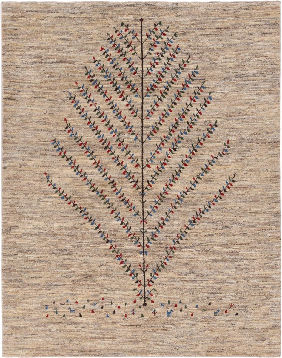 Persian Rug Persian Gabbeh Nomad 224x177 224x177, Persian Rug Knotted by hand