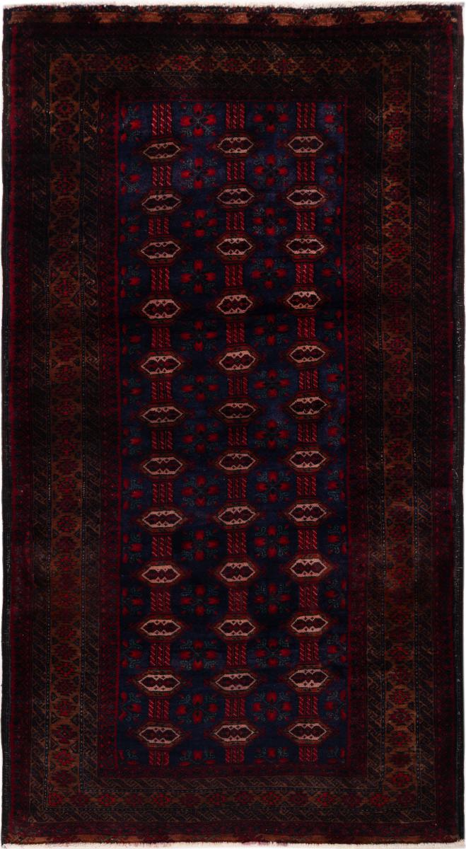 Περσικό χαλί Beluch πολύτιμα λόγω παλαιότητας 204x108 204x108, Περσικό χαλί Οι κόμποι έγιναν με το χέρι