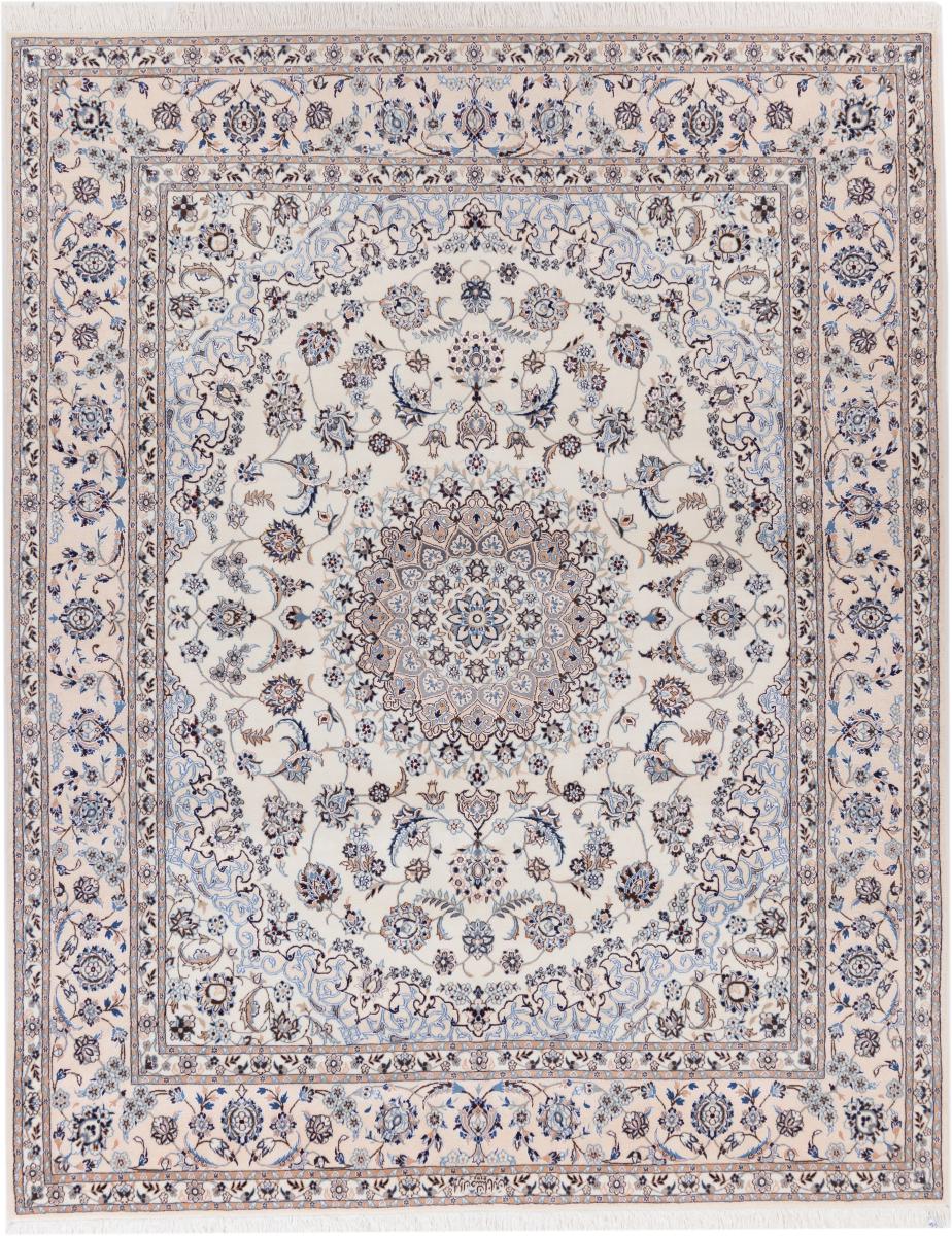 Persian Rug Nain 6La 260x207 260x207, Persian Rug Knotted by hand
